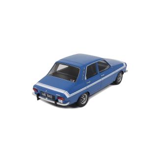 Renault 12 Gordini Blue 418 1972 OttO mobile 1:12 Resinemodell (Türen, Motorhaube... nicht zu öffnen!)